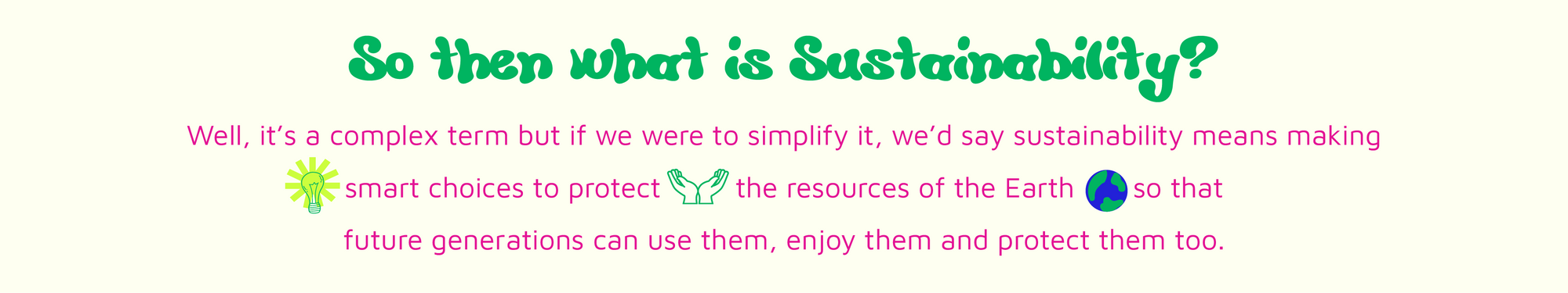 YPlayZ Sustainibility