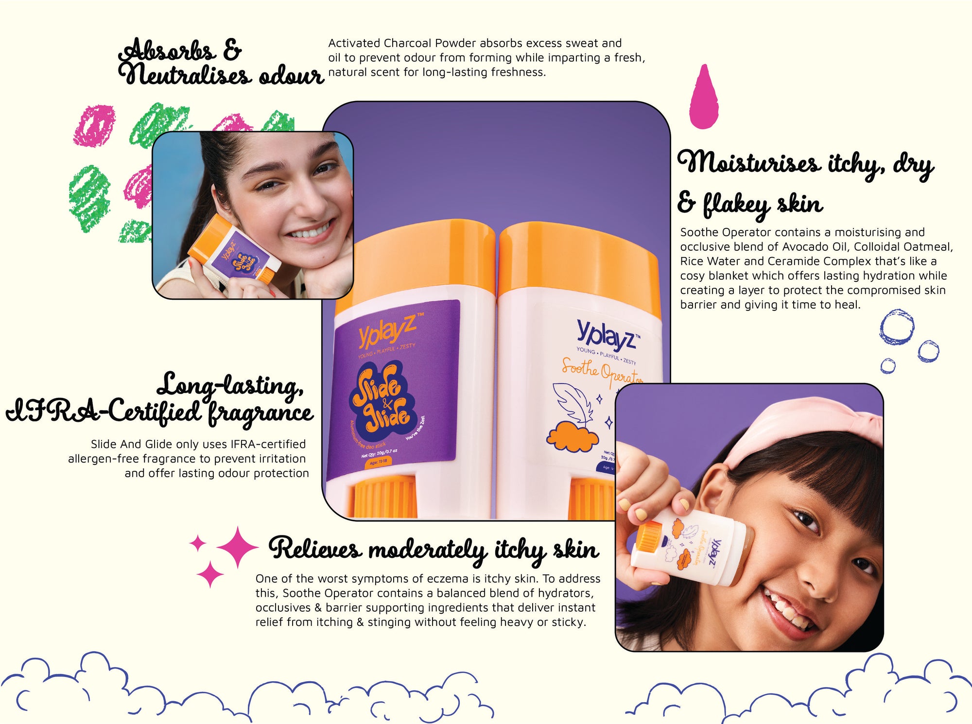 Deo Stick and Eczema Cream