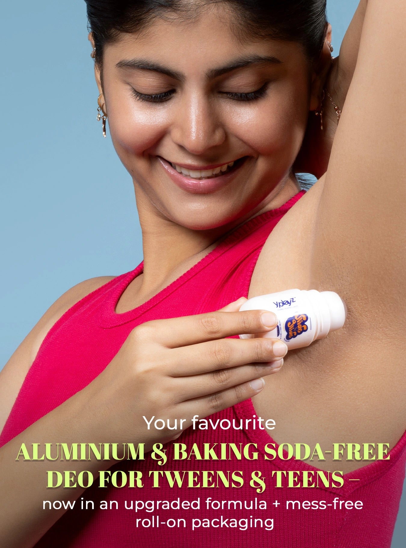 Aluminium-Free Roll On Deo for Tweens & Teens