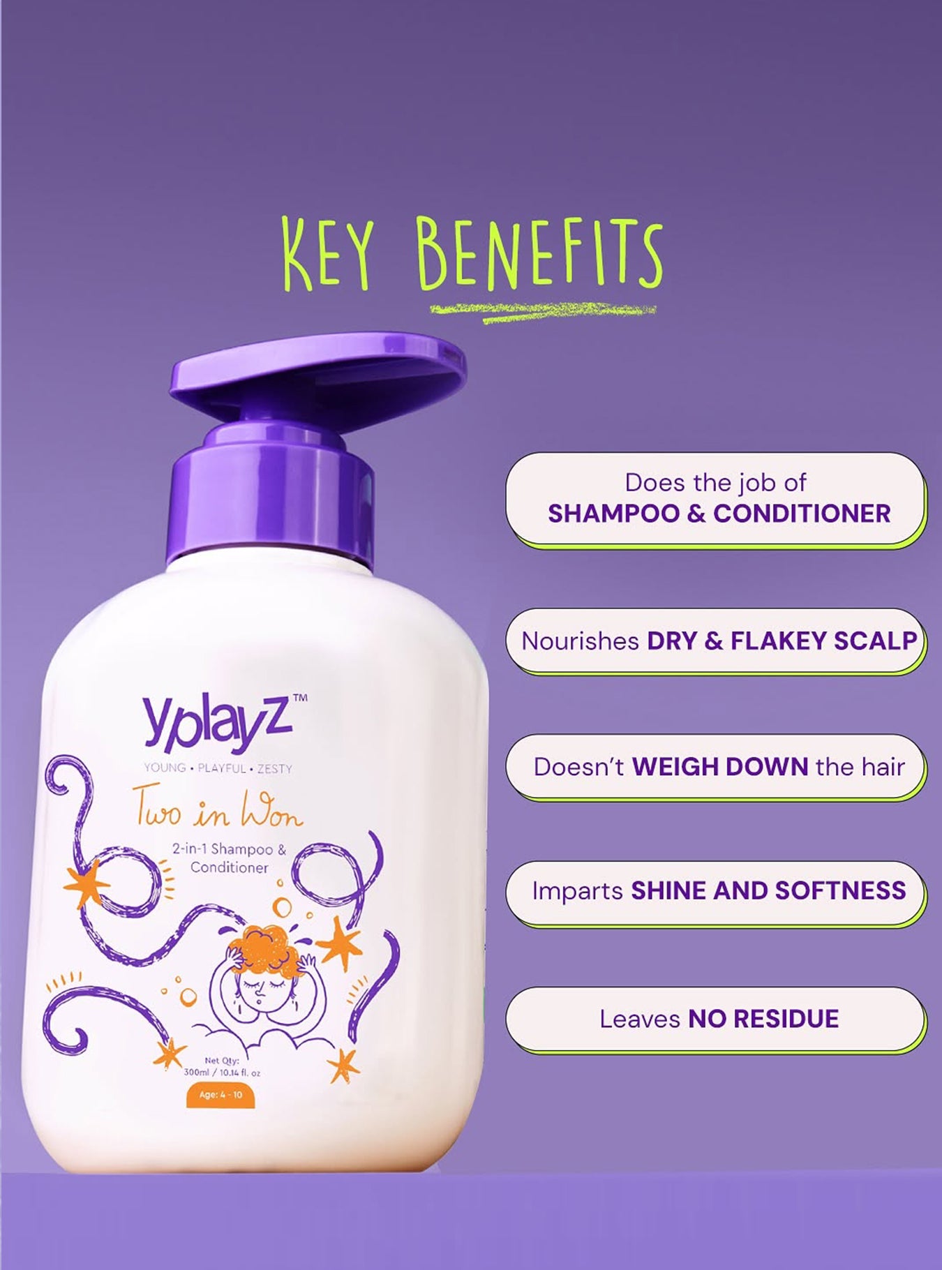 2 in 1 Shampoo & Conditioner 