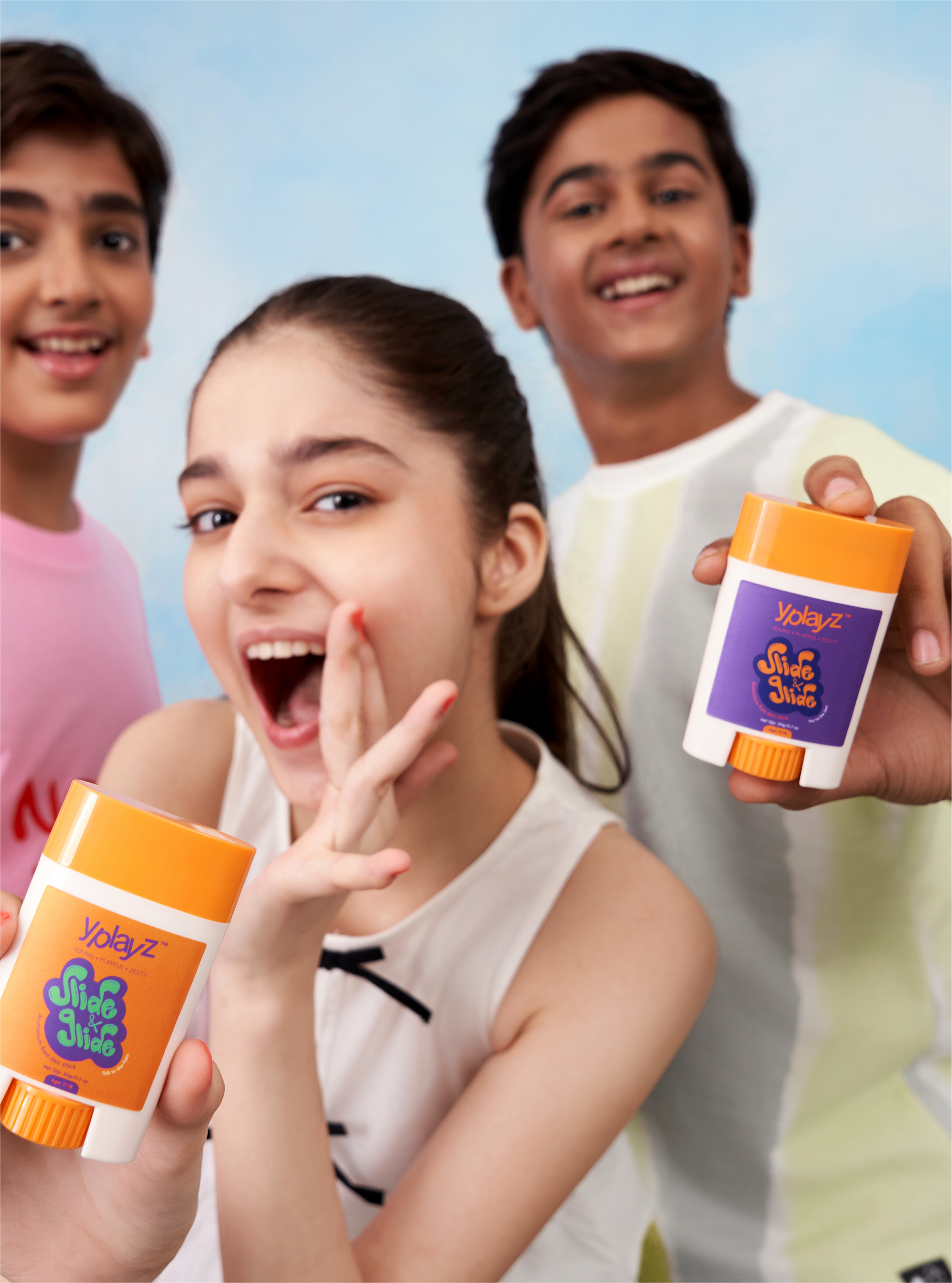 YplayZ No BO Deodorant Stick Duo For Teens