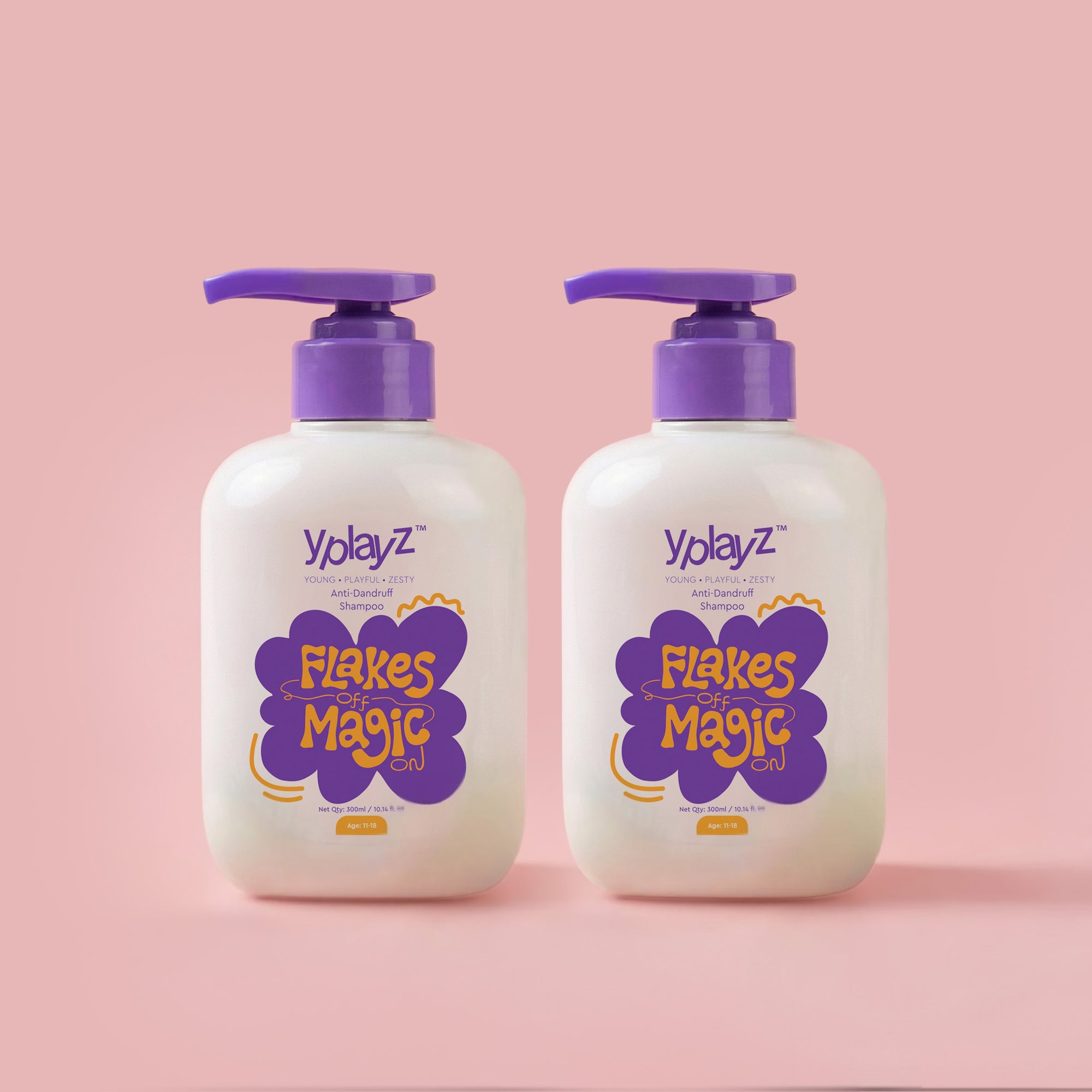 Y Play Z Flakes Off Magic On Anti-Dandruff Shampoo