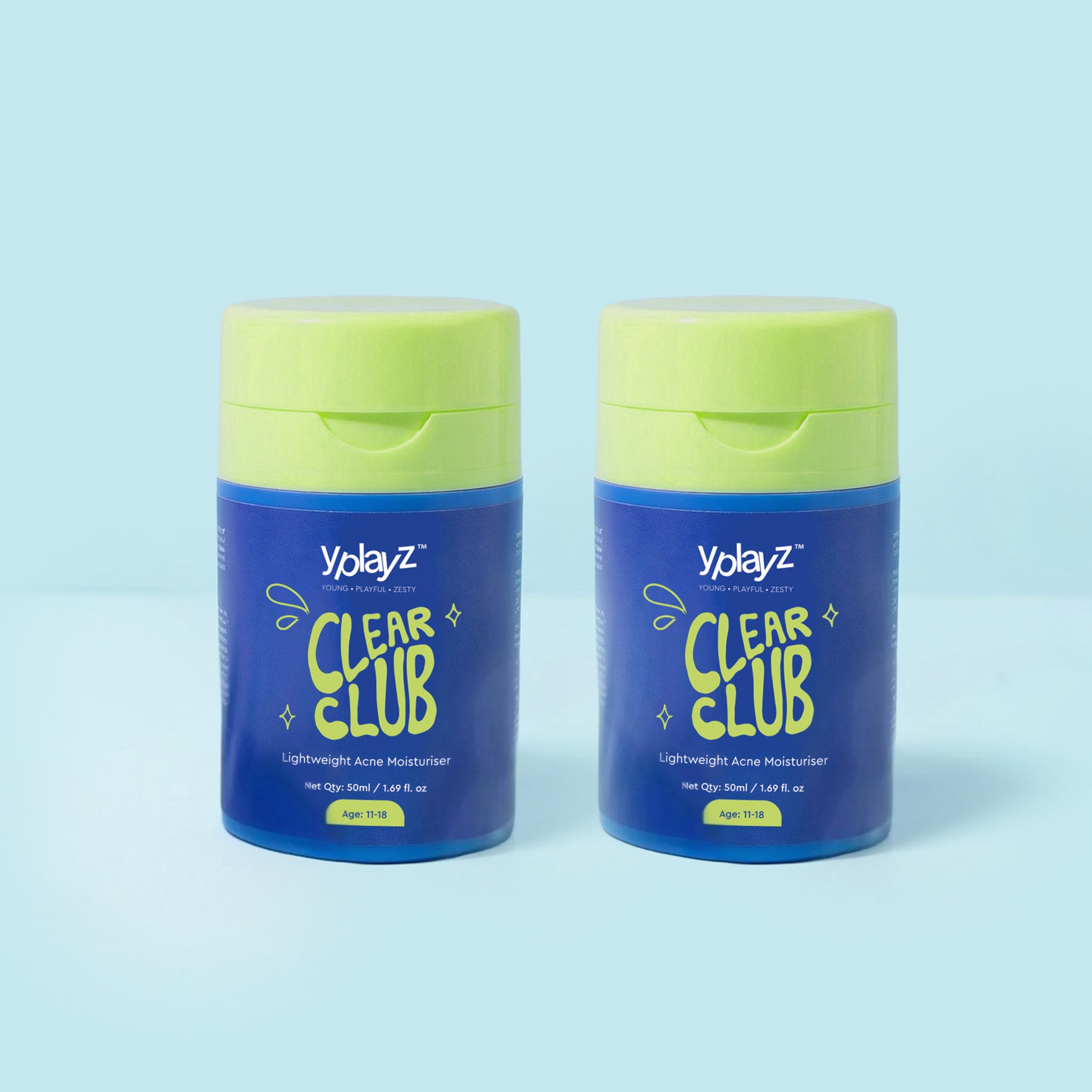 Y Play Z Clear Club Lightweight Acne Moisturiser