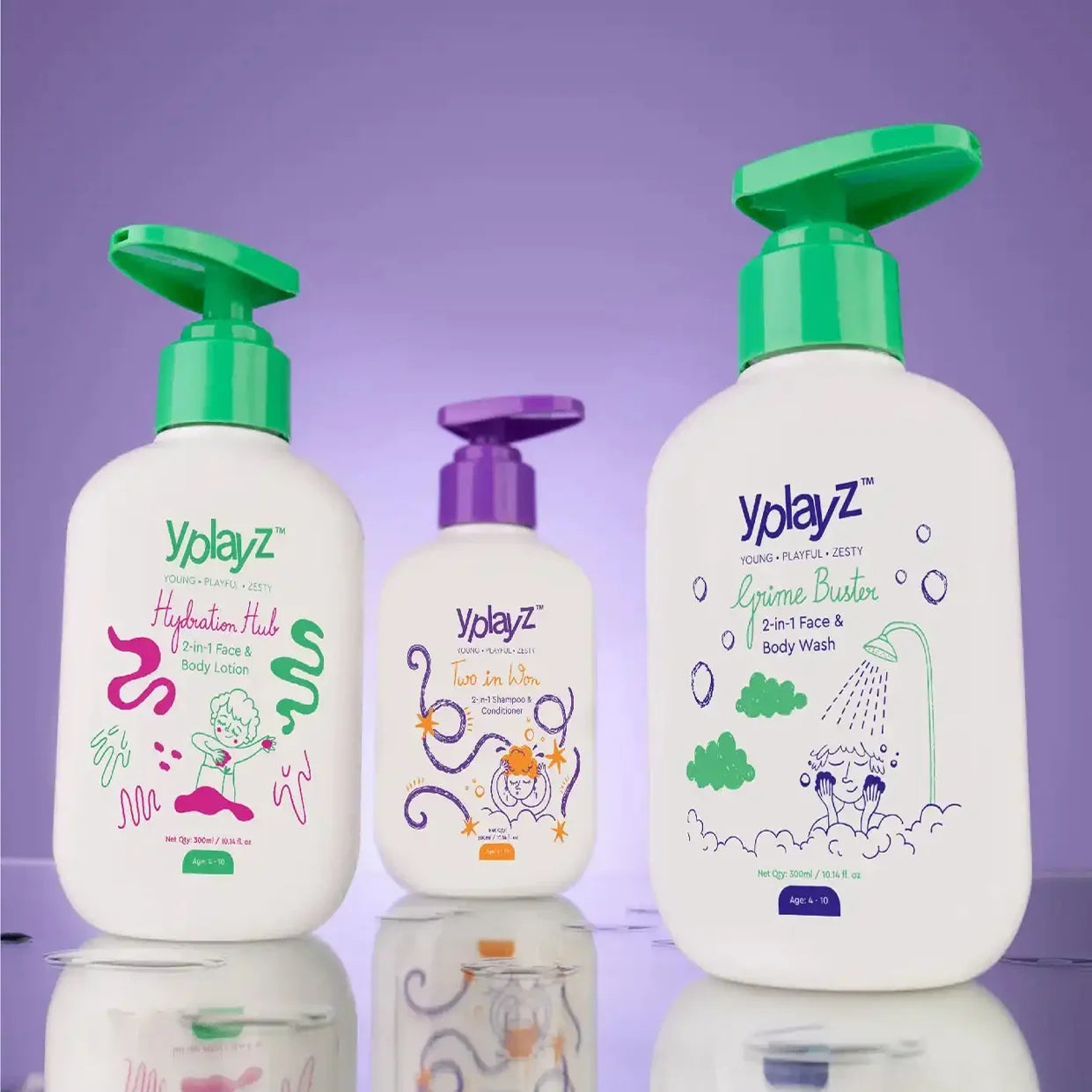 Get Grime Buster, Hydration Hub & Two In Won for ₹1199