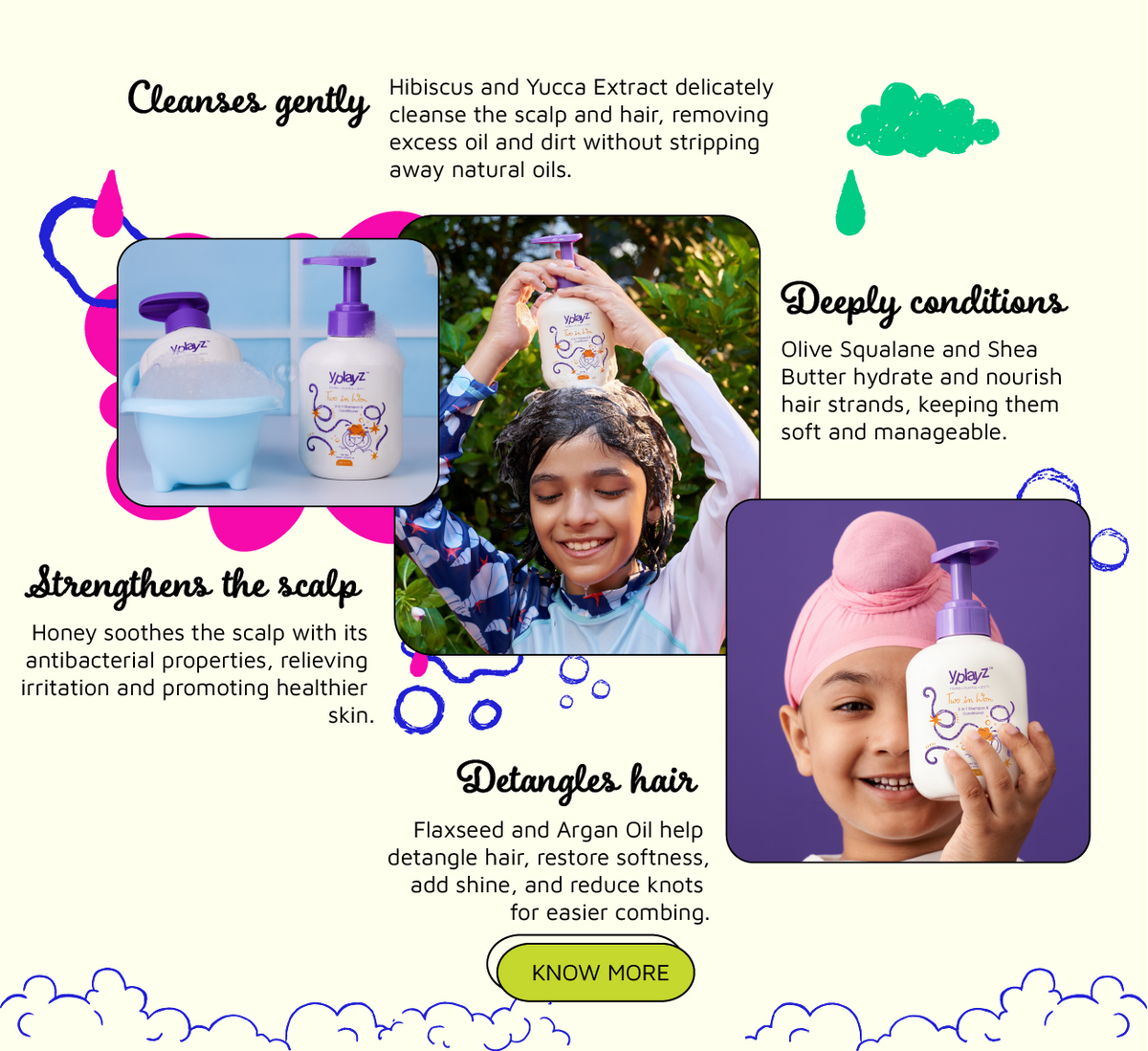 Shampoo & Conditioner for kids