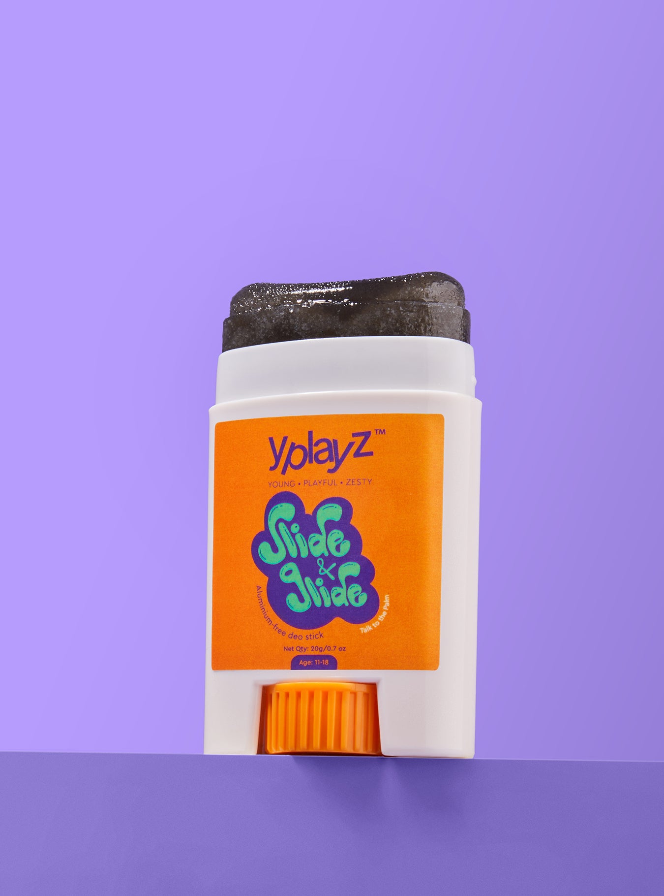 YplayZ Slide & Glide Aluminum & Baking Soda Free Deo Stick