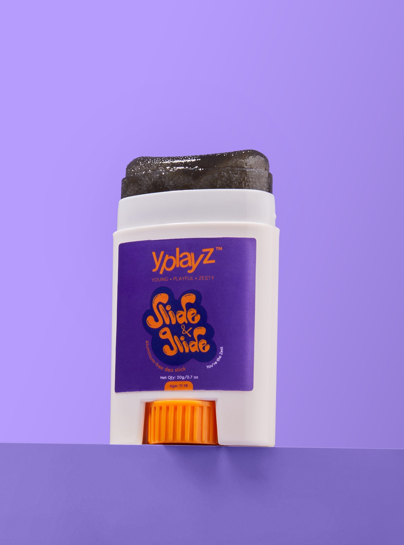 YplayZ Slide & Glide Aluminum & Baking Soda Free Deo Stick