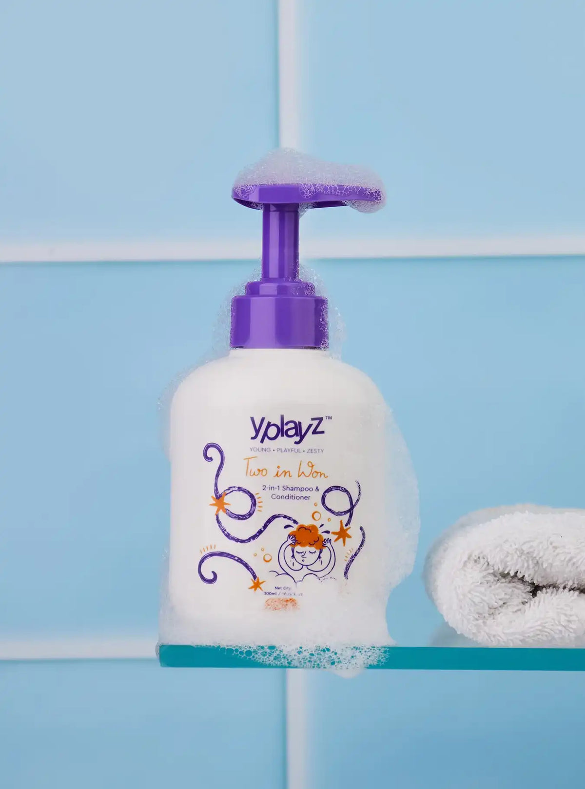 YplayZ Two-in-Won Shampoo & Conditioner