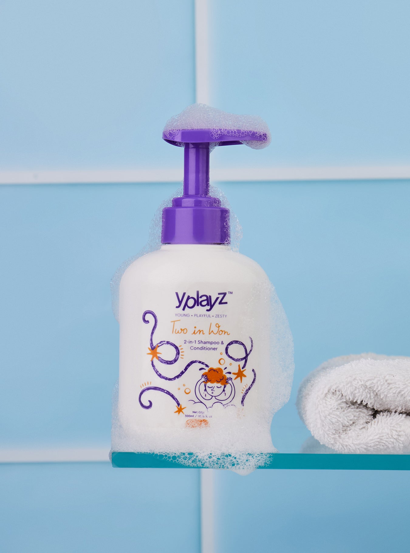 YplayZ Two In Won Shampoo & Conditioner