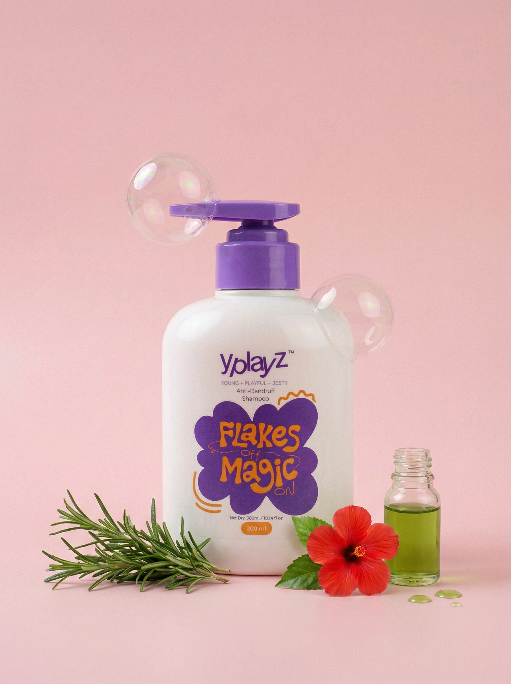Y Play Z Flakes Off Magic On Anti-Dandruff Shampoo